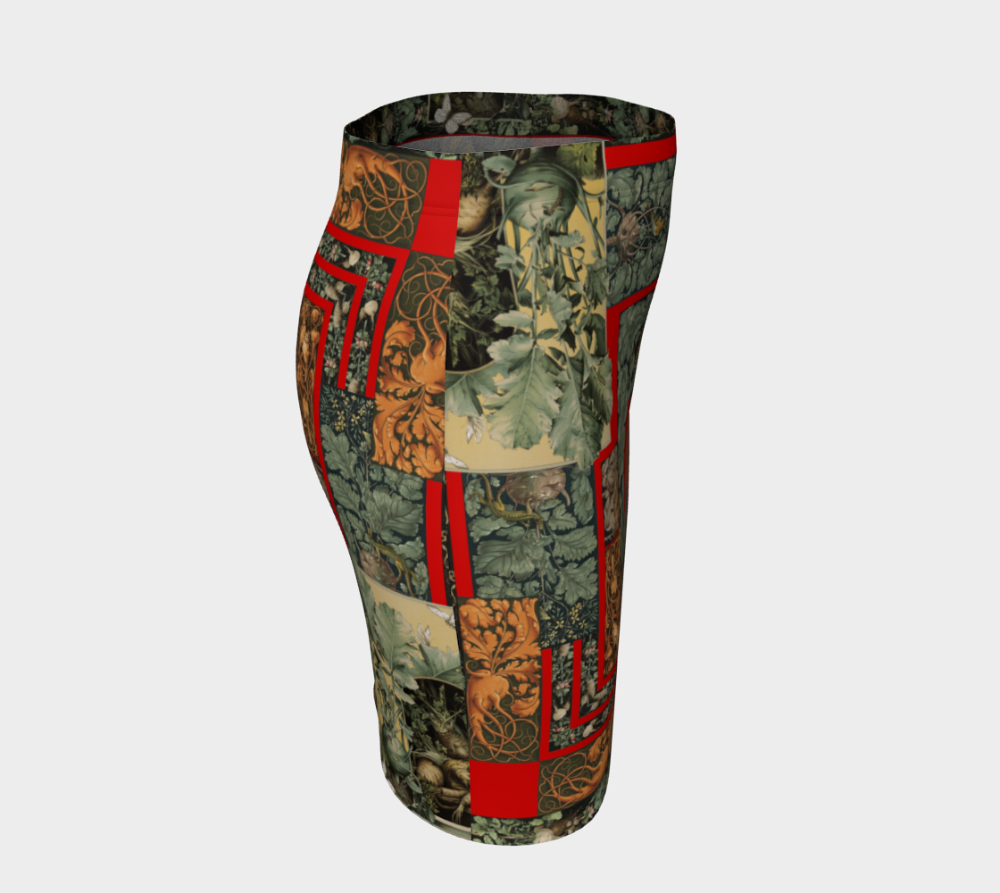 Victorian Vegetables Fitted Skirt preview #3