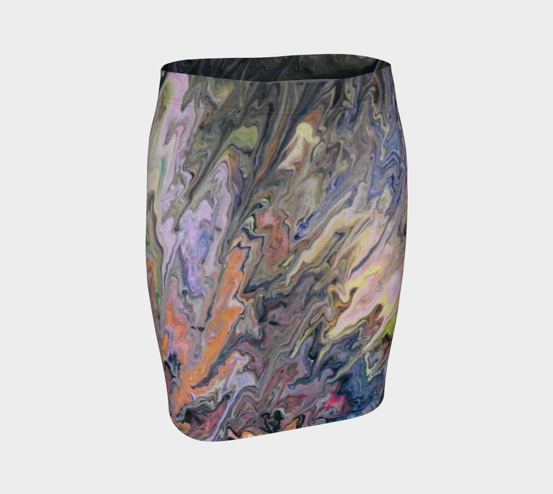 Aperçu 3D de Pele's Garden Fitted Skirt