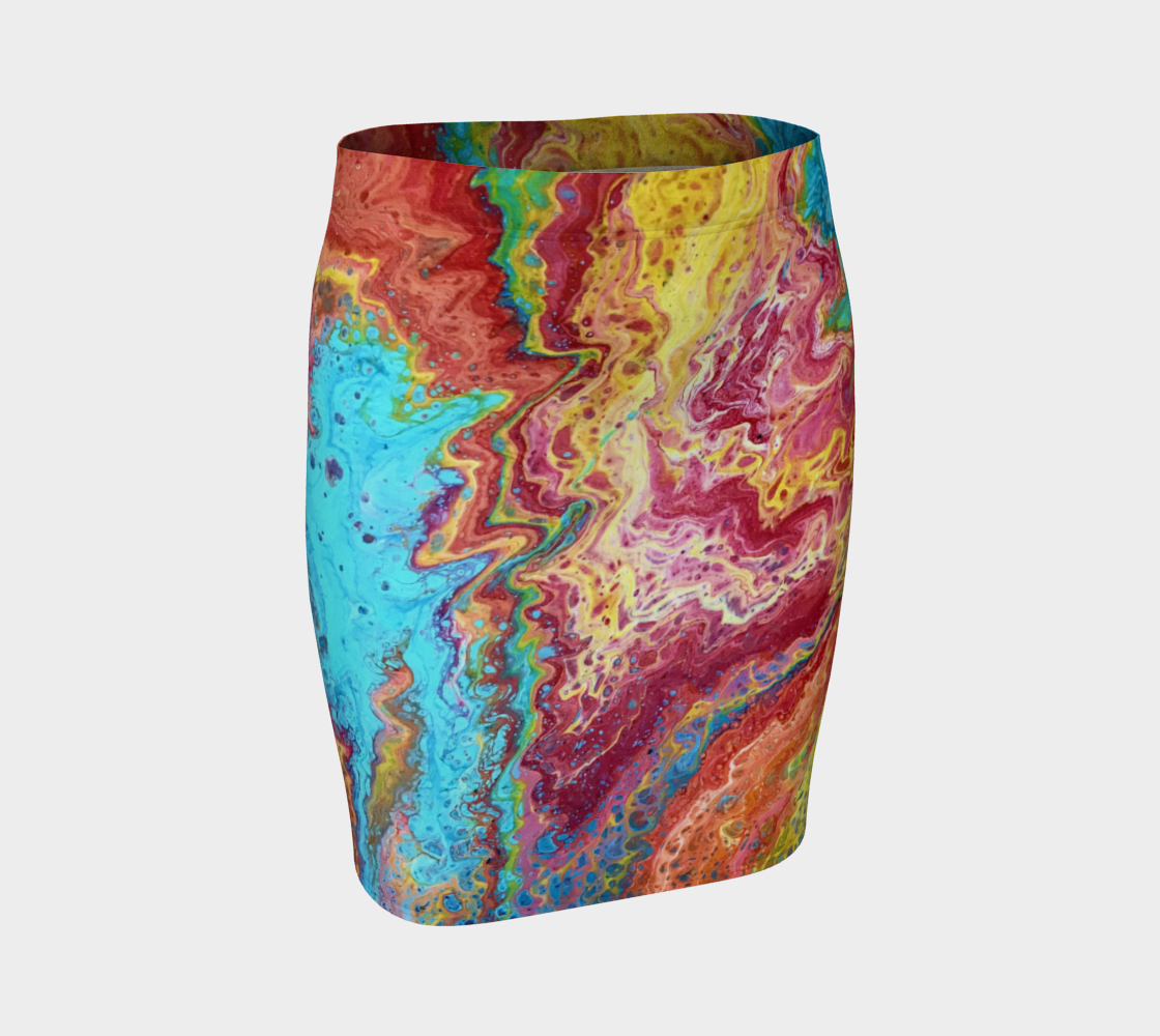 Aperçu de Lava Lake Fitted Skirt