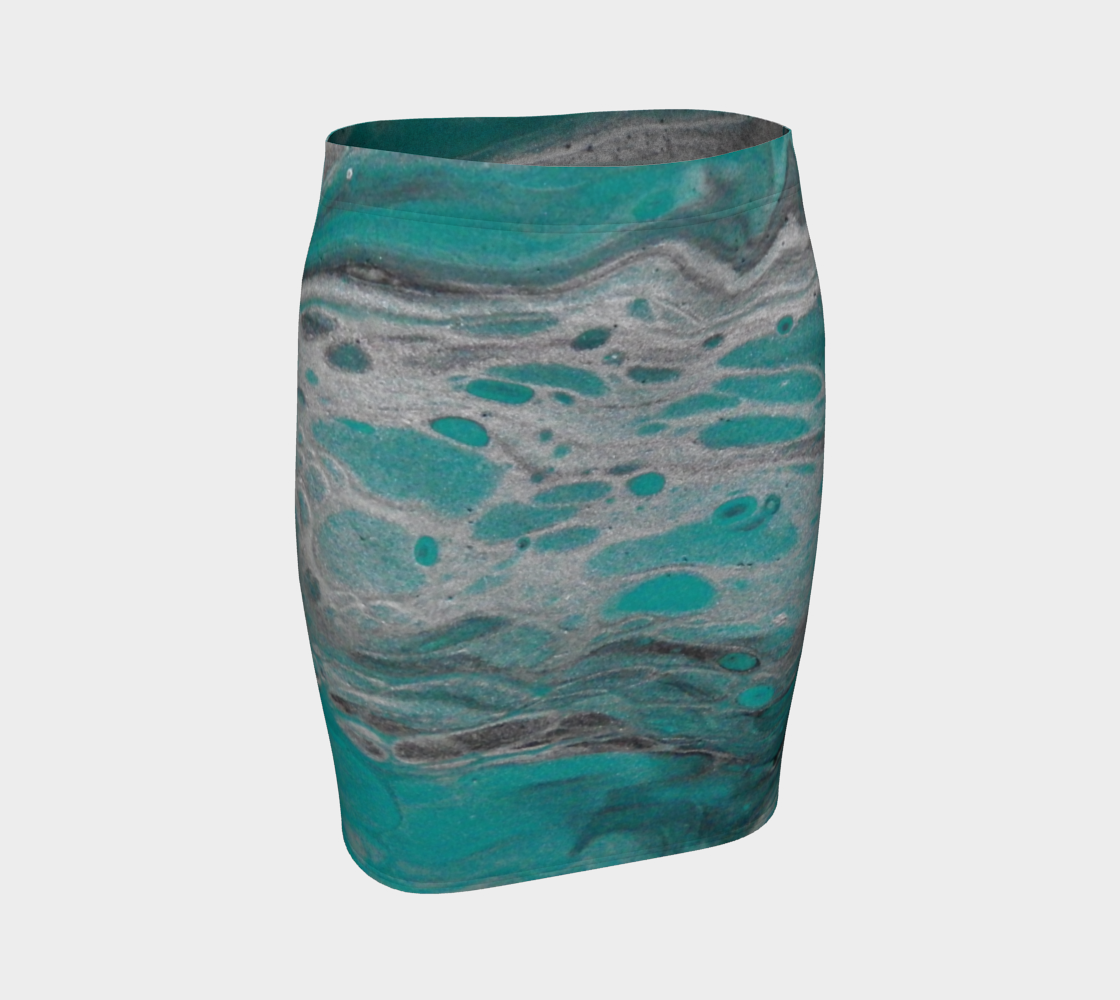Aperçu de Turquoise Summit Fitted Skirt