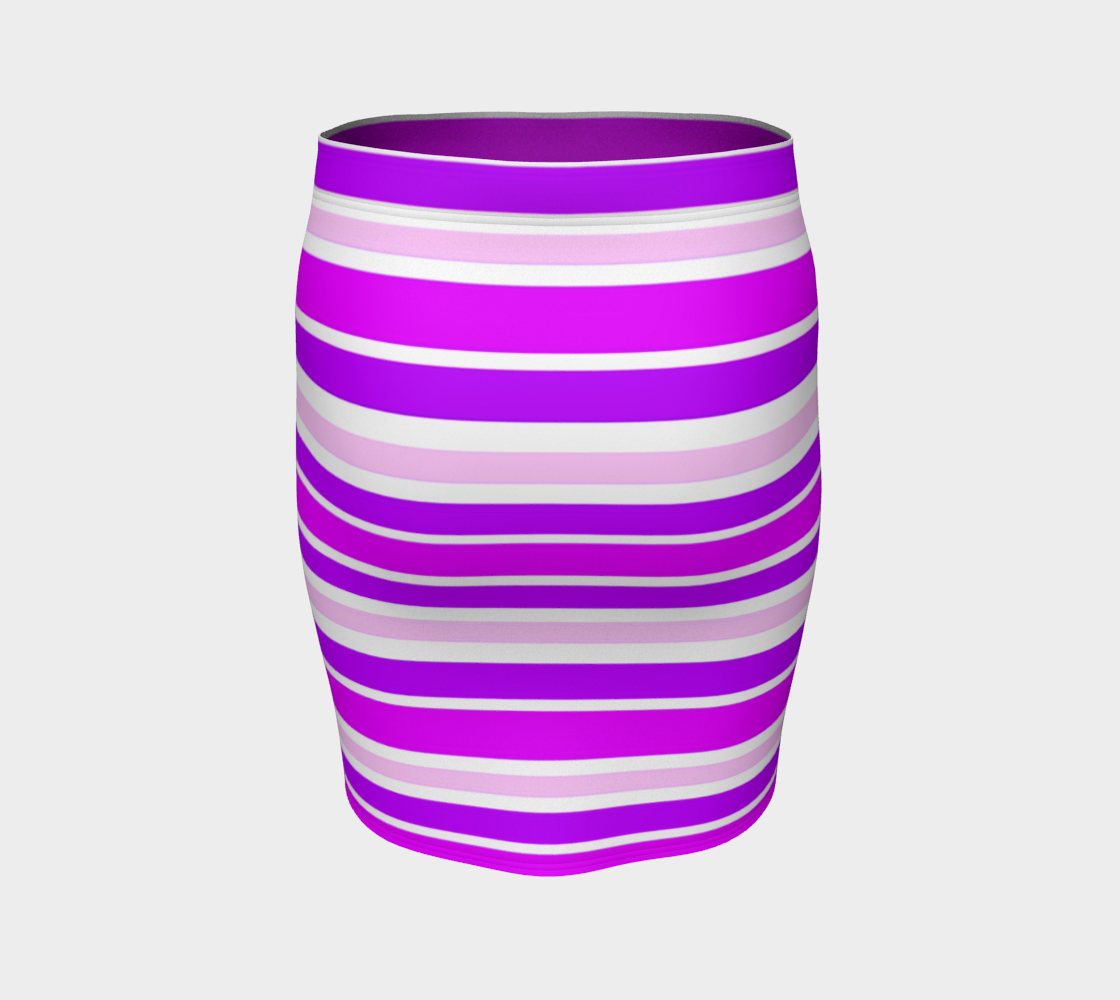 Summer Purples Stripes Horizontal preview #4