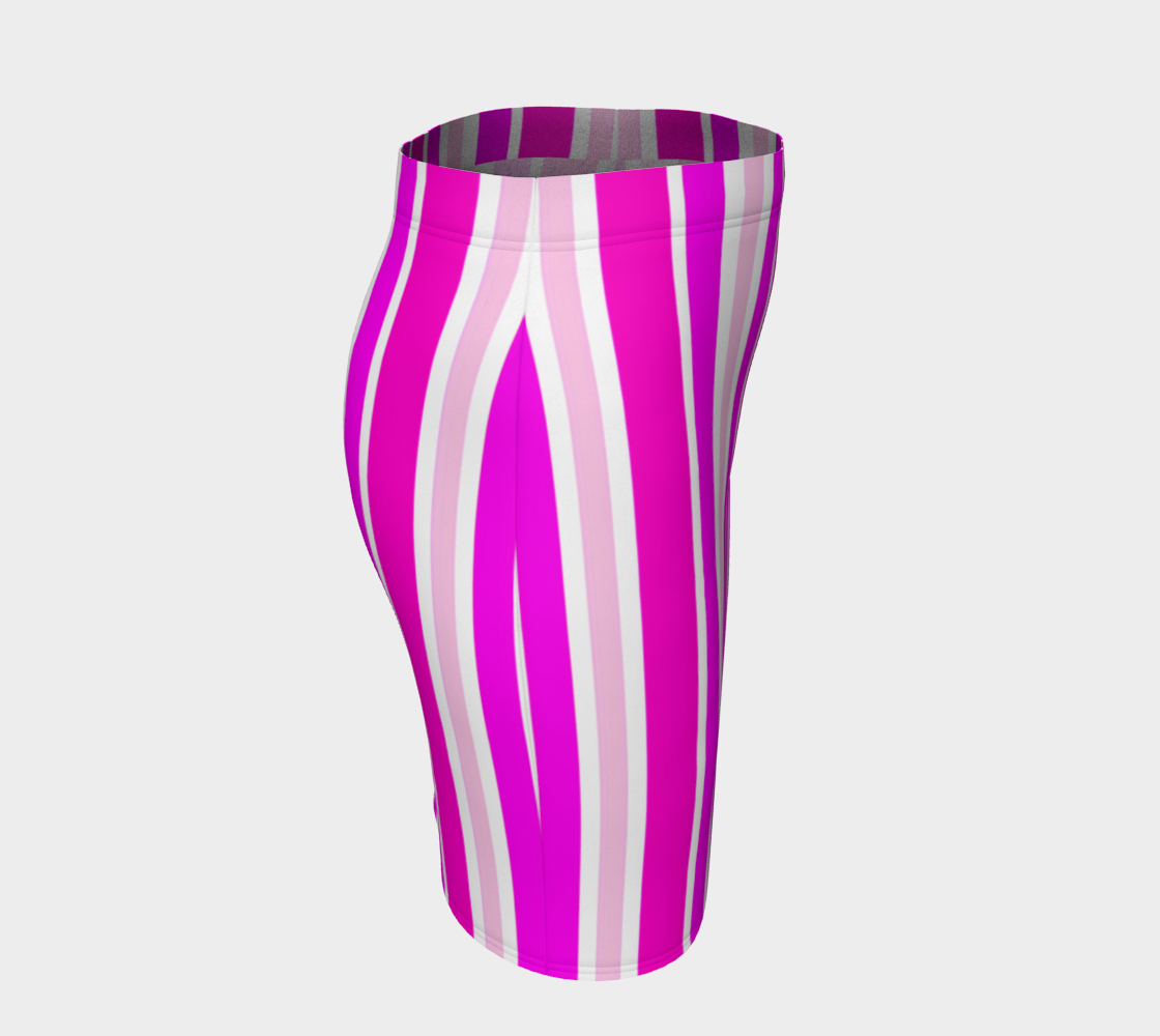 Summer Pink Stripes Vertical preview #3