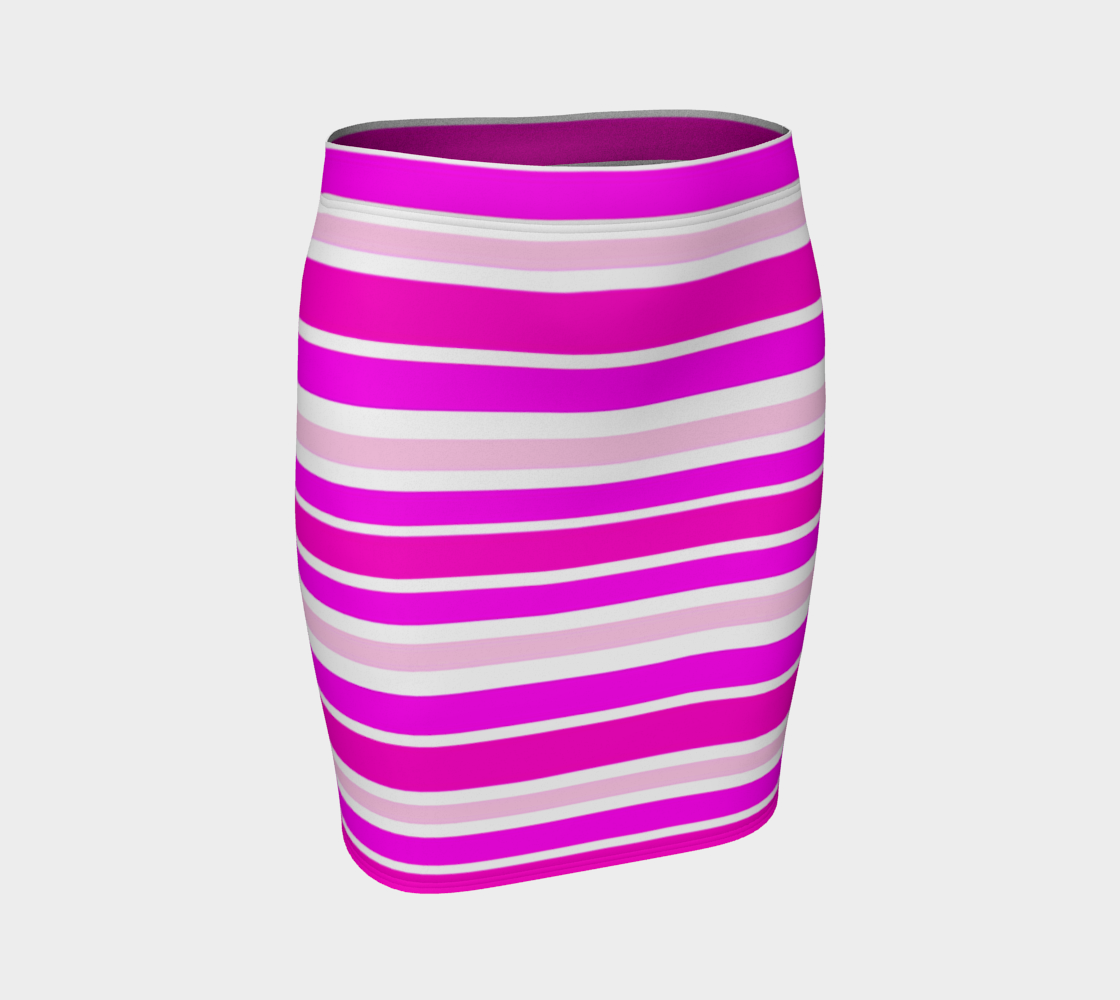 Summer Pink Stripes Horizontal preview