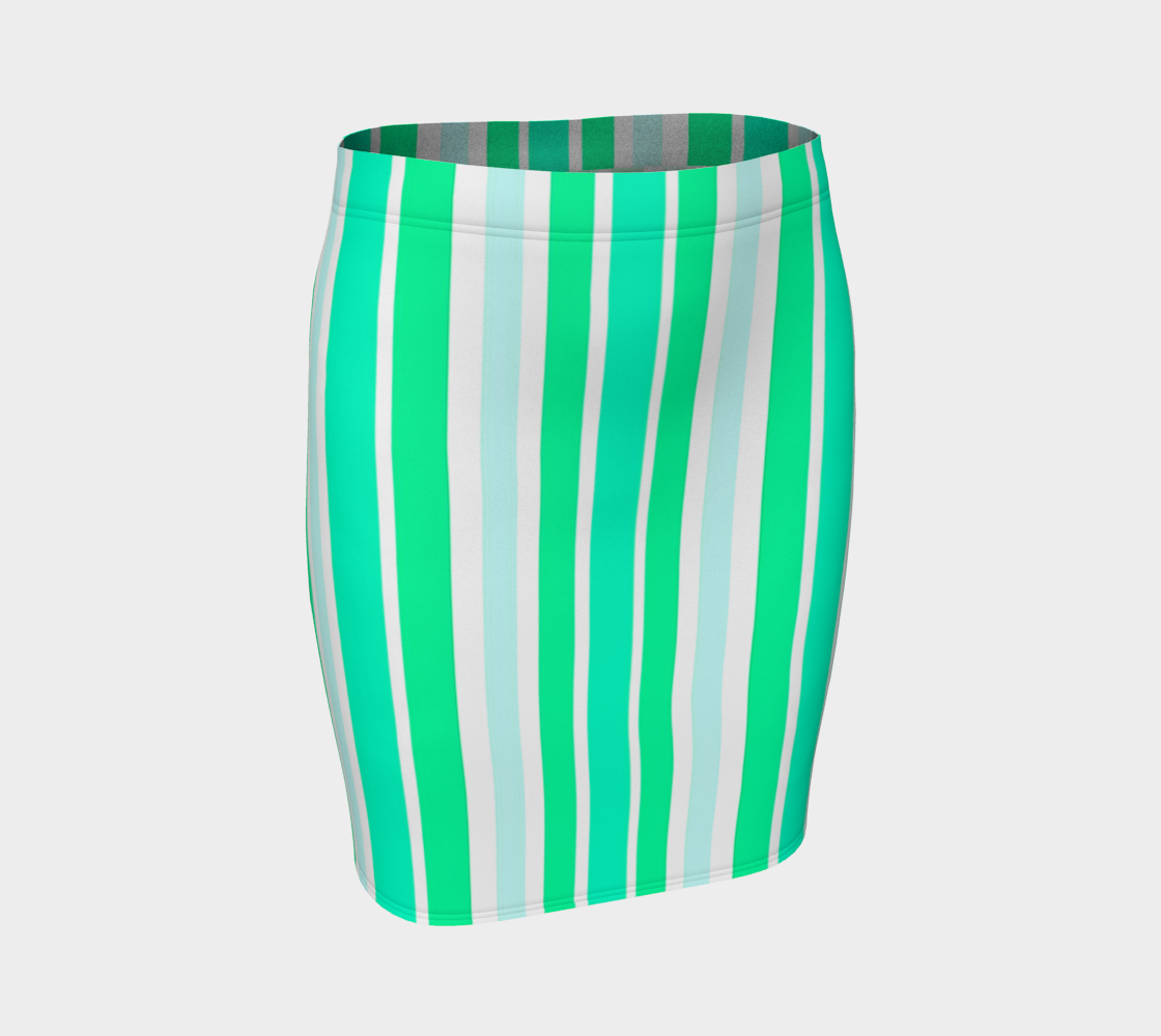 Summer Green Stripes Vertical preview #1