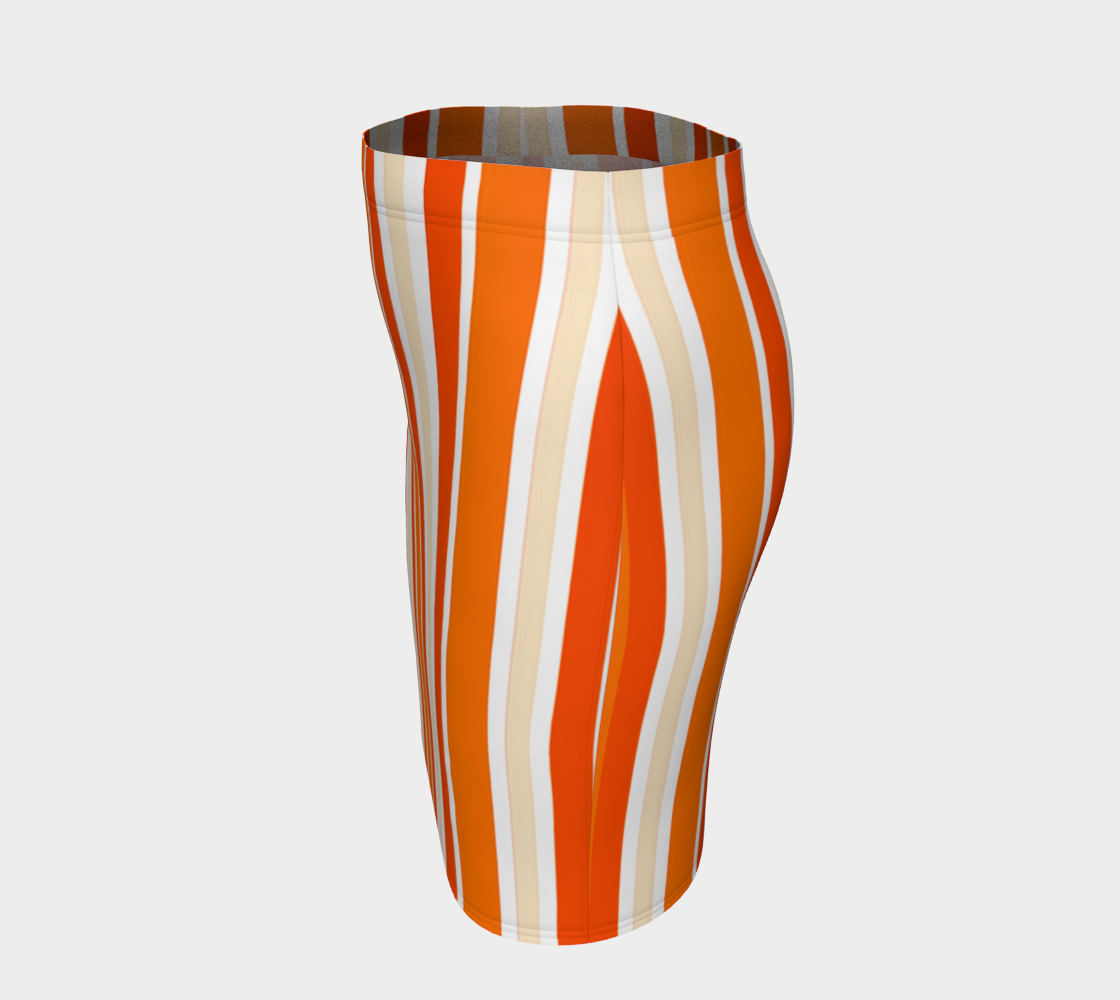 Summer Orange Stripes Vertical preview #2