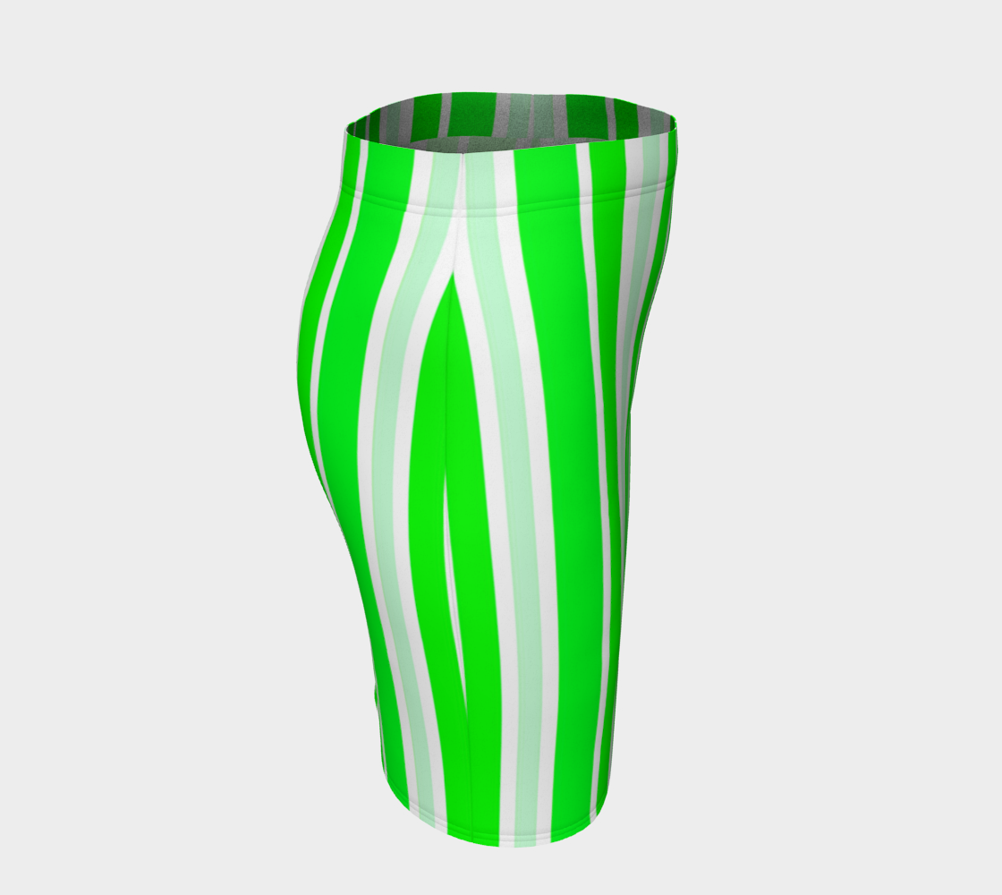 Neon Green Stripes Vertical preview #3