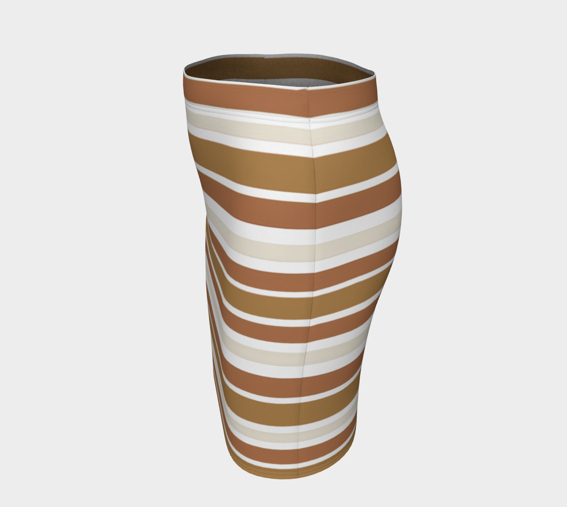 Golden Beach Sand Stripes Horizontal preview #2
