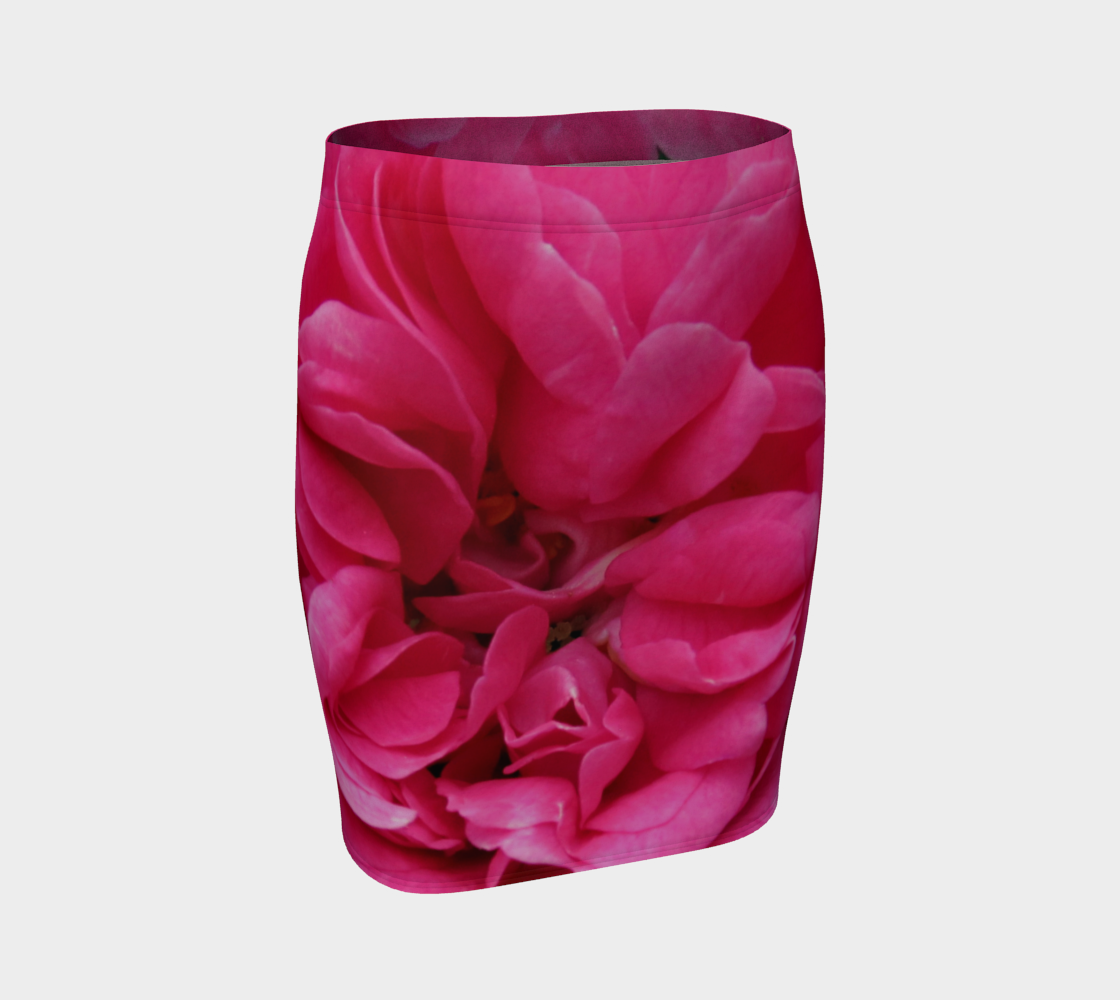Multi Petaled Rose Fitted Skirt 160526a preview
