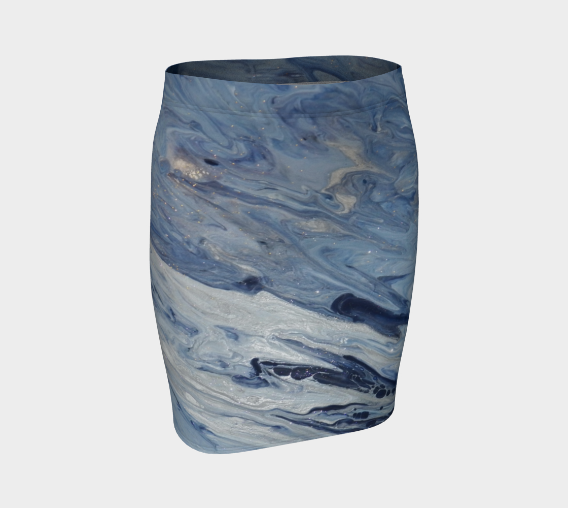 Aperçu de Aqua Abyss Fitted Skirt