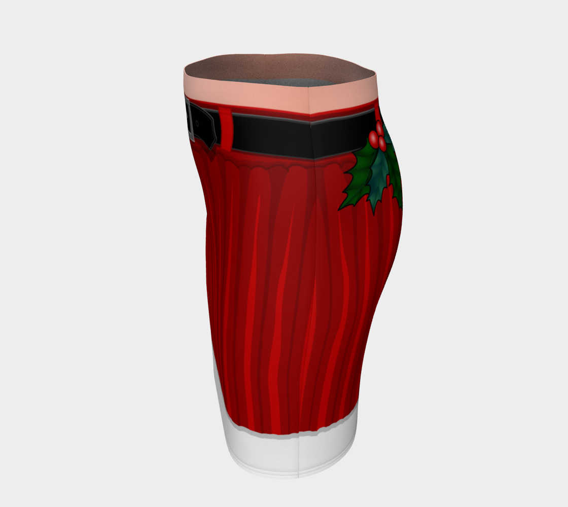 Santa Costume Skirt Sexy Christmas Skirts Fitted preview #2