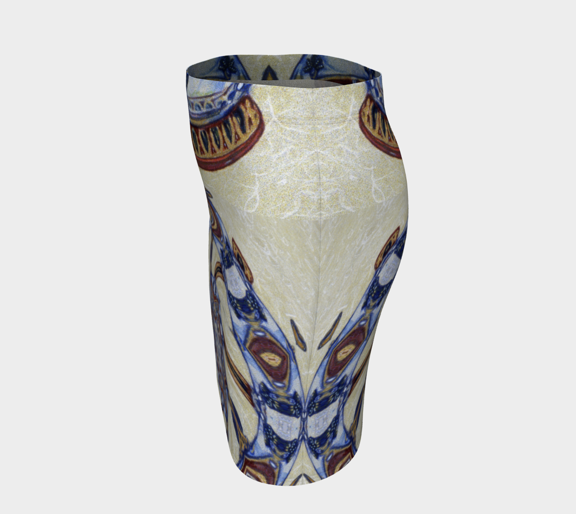 2020 Devin Fine-Art Renaissance Urn Fitted Skirt preview #2