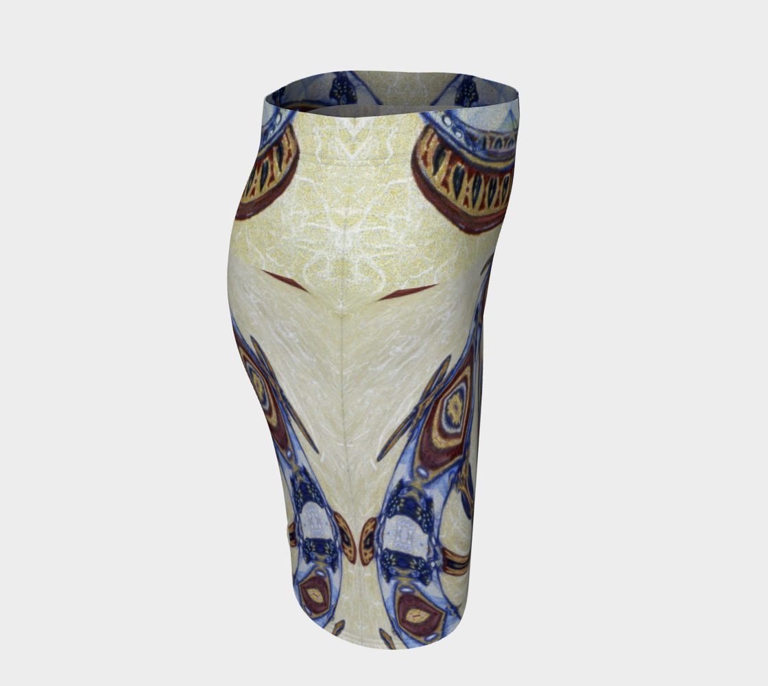 2020 Devin Fine-Art Renaissance Urn Fitted Skirt preview #3