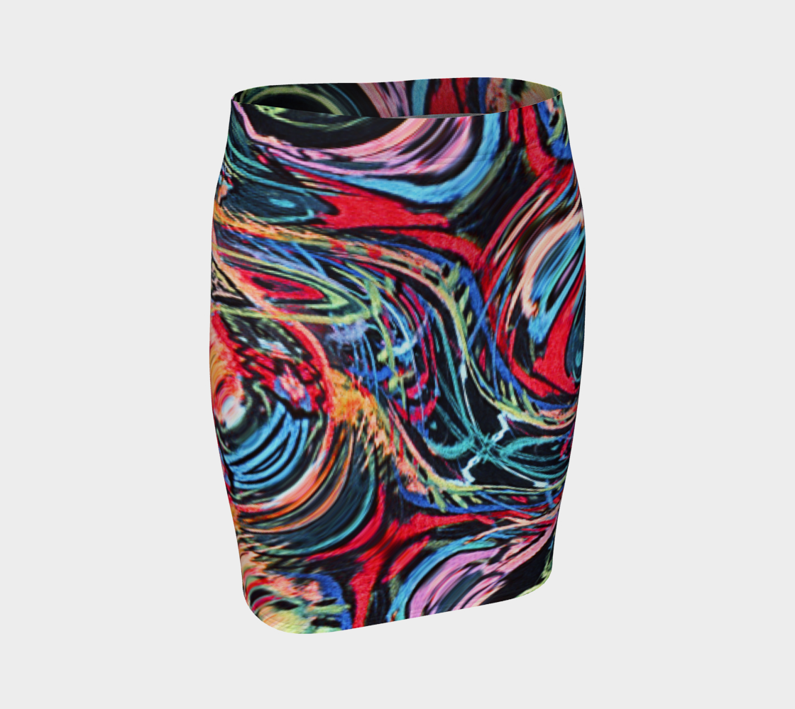 Devin FashANATOMY 'Spice Jar' Fitted Skirt preview