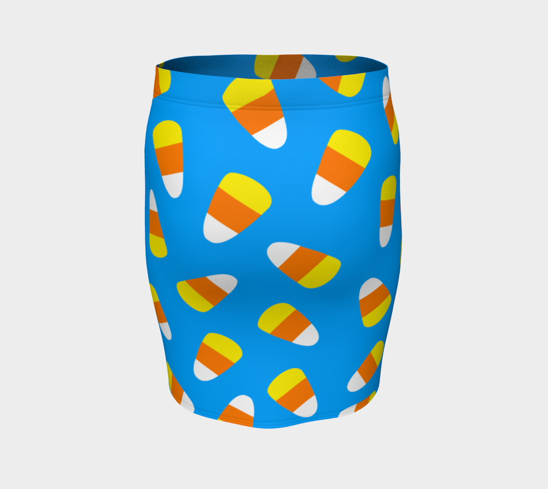 Aperçu de Candy Corn on Blue #4