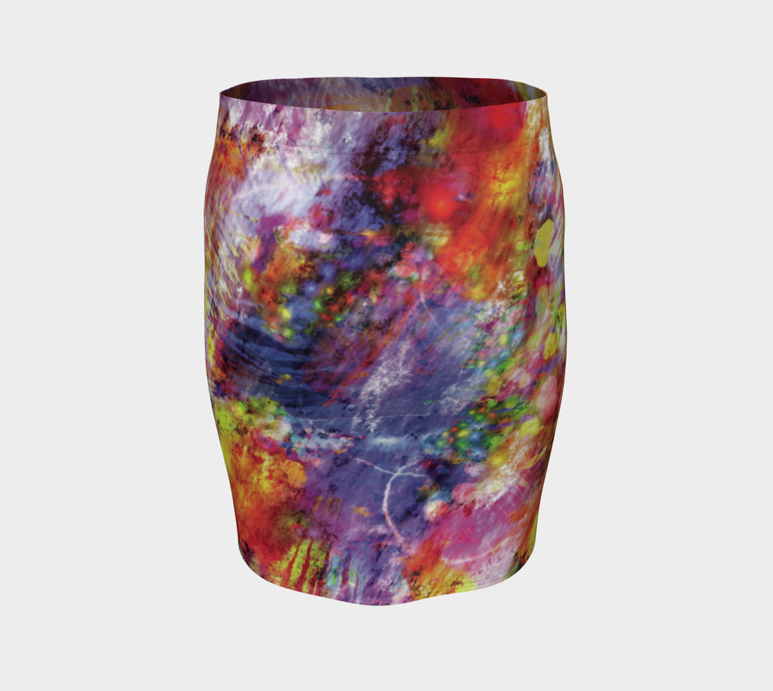 Skirt - Abstract and Colorful Miniature #5
