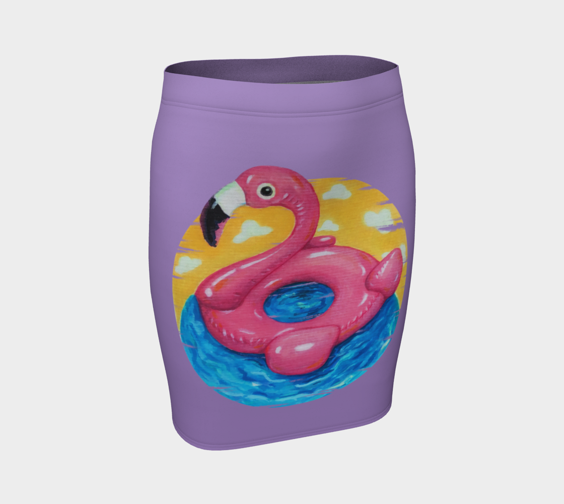 Flamingo Float Fit Skirt  preview