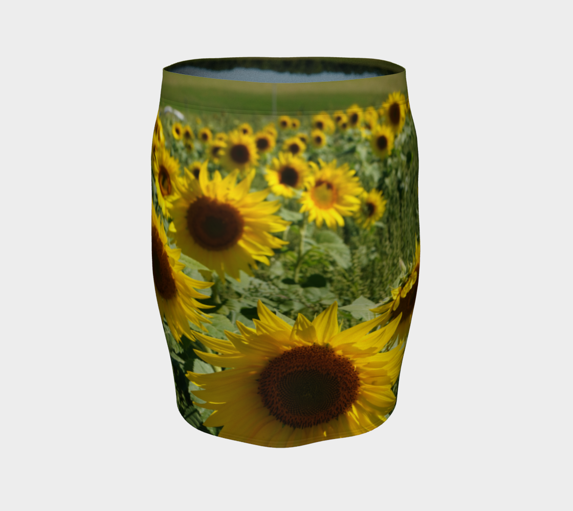 Sunflower Fitted Skirt preview #4
