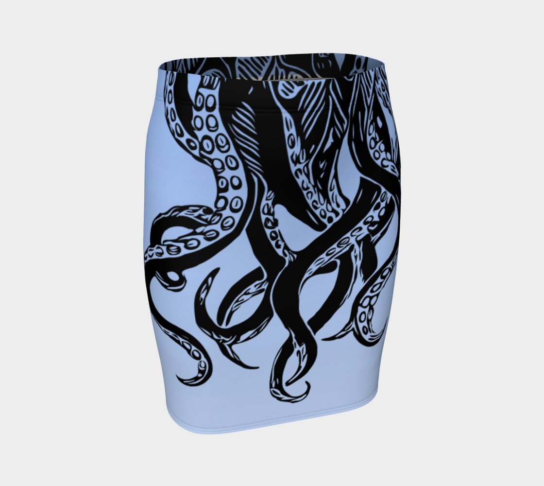 Tentacle Skirt (Light Blue) preview
