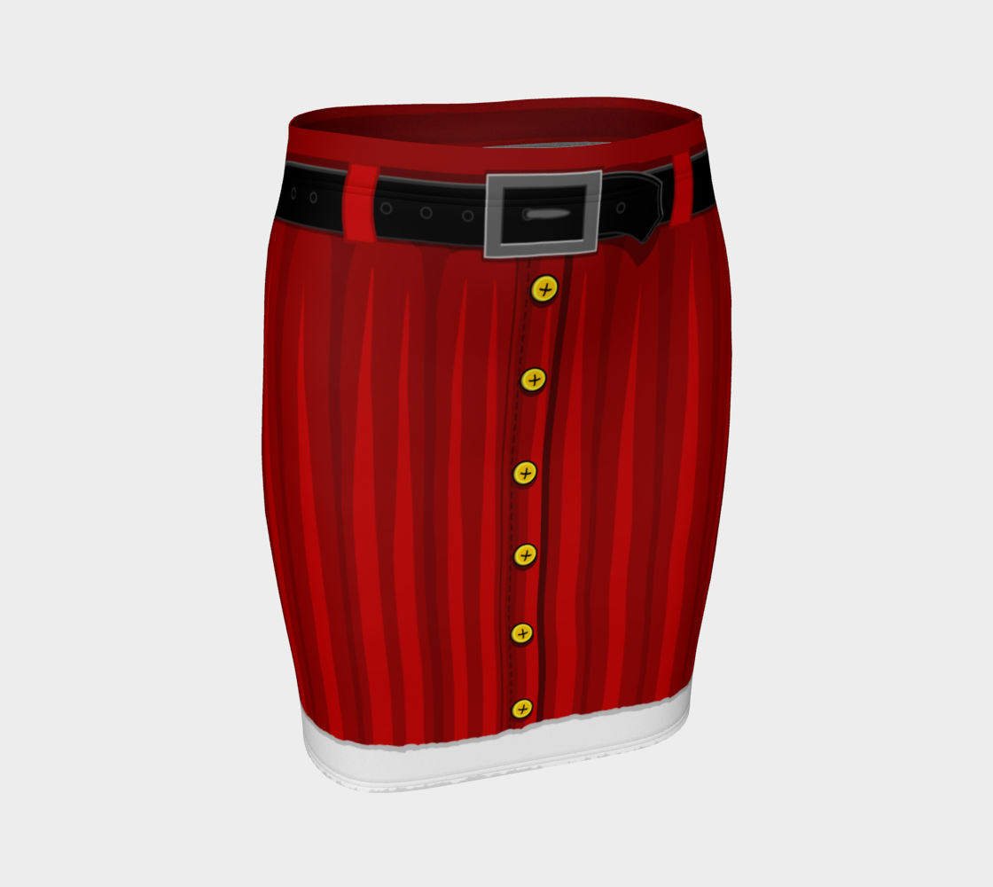 Santa Skirt Cartoon Christmas Costume Skirt preview