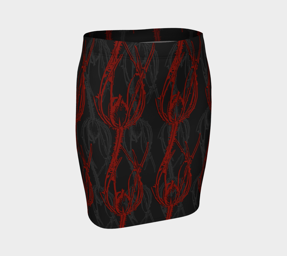 Aperçu de Red Thistle - Fitted Skirt