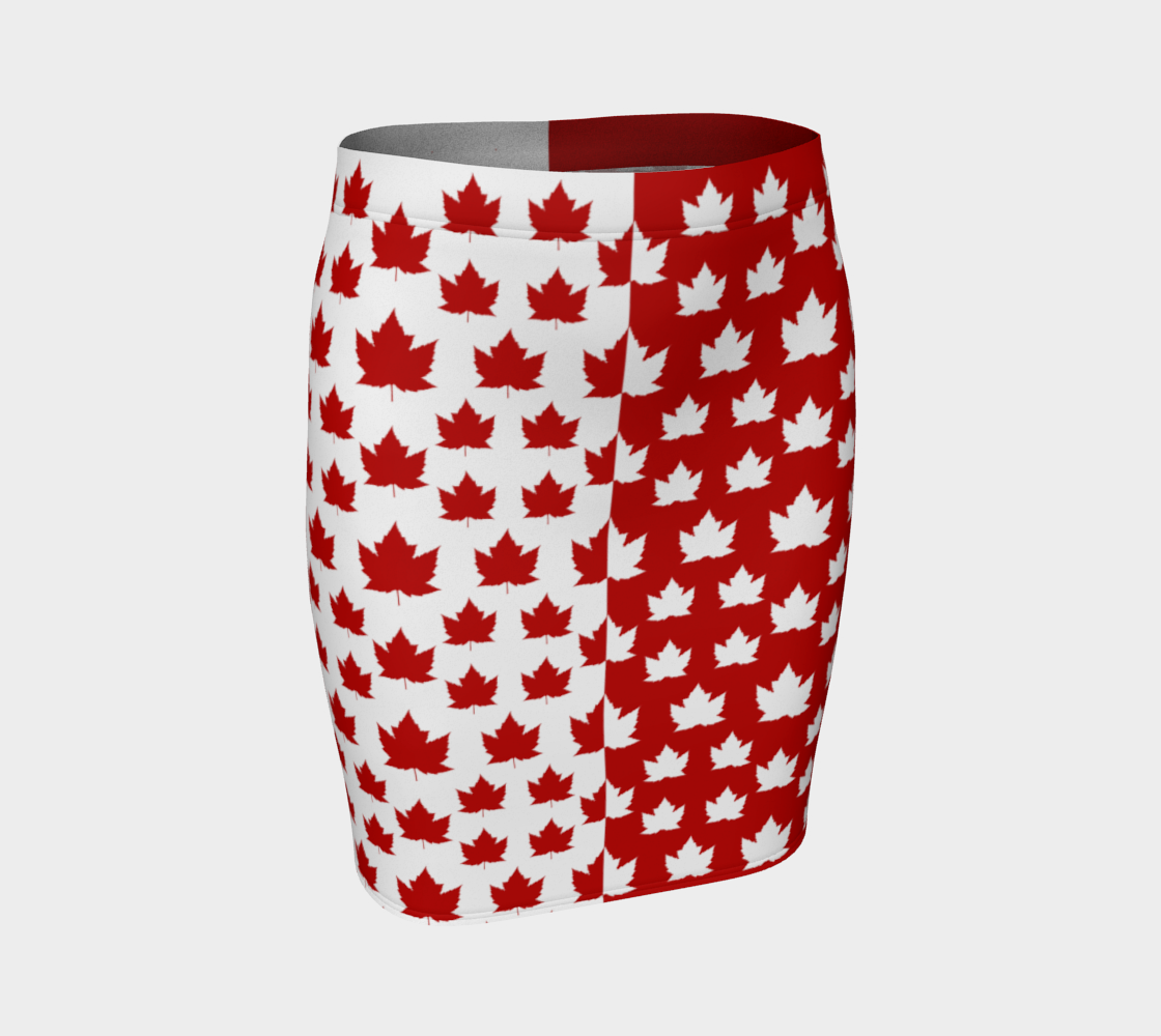 Cute Canada Skirts - Fitted preview