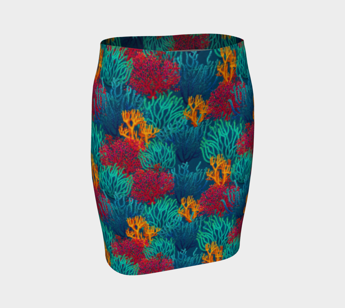 Corals Fit Skirt  preview