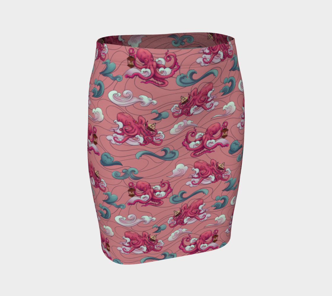 Octopus Rosé - Fit Skirt  preview