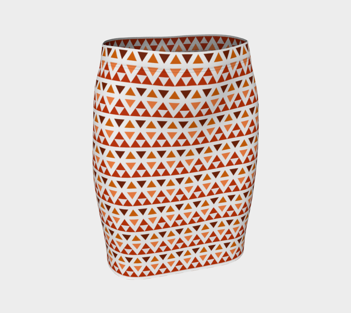Tribal Shades Orange Brown  3D preview