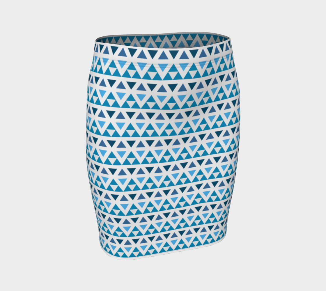 Tribal Shades Turquoise Blue preview #1
