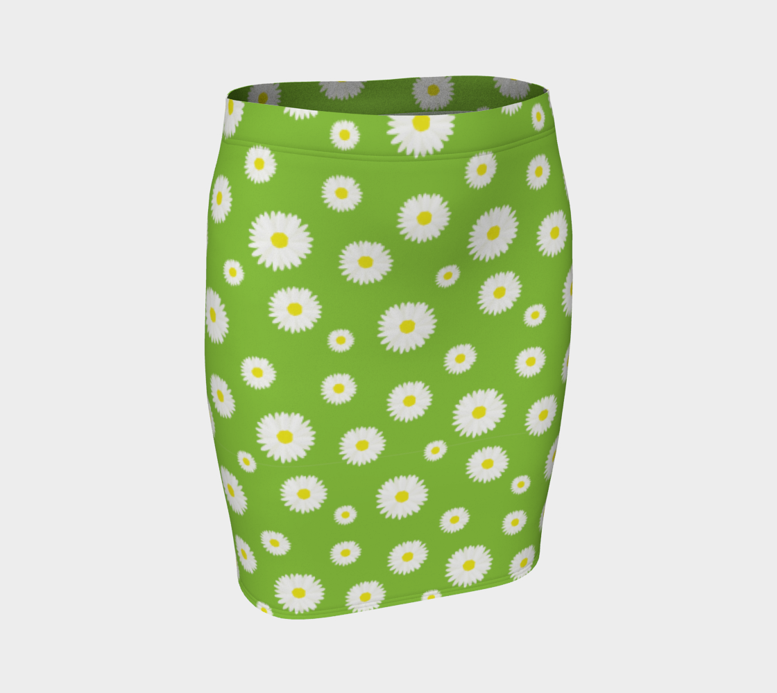 Aperçu de Daisy, Daisy Fitted Skirt - Green #1
