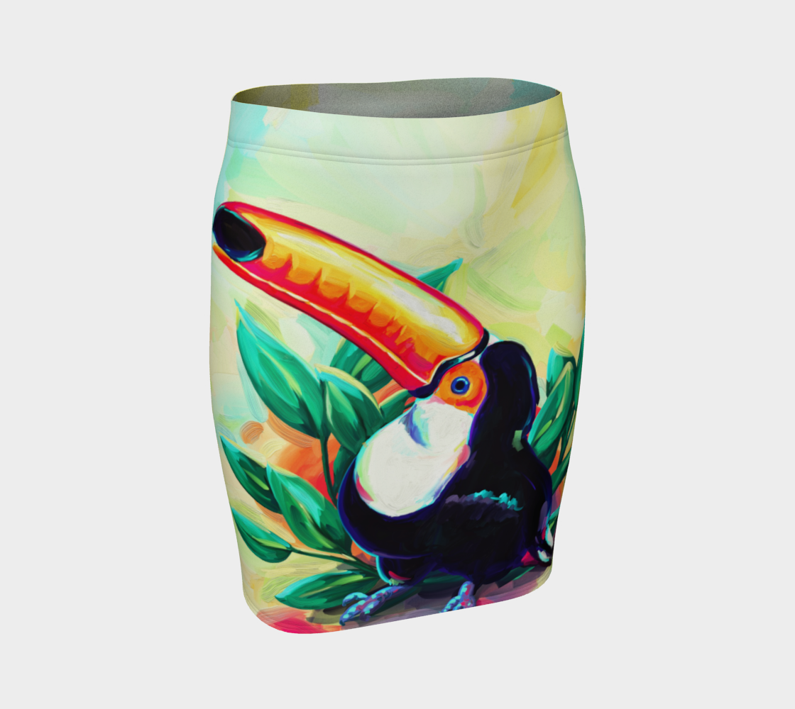 Toucan Fitted Skirt preview
