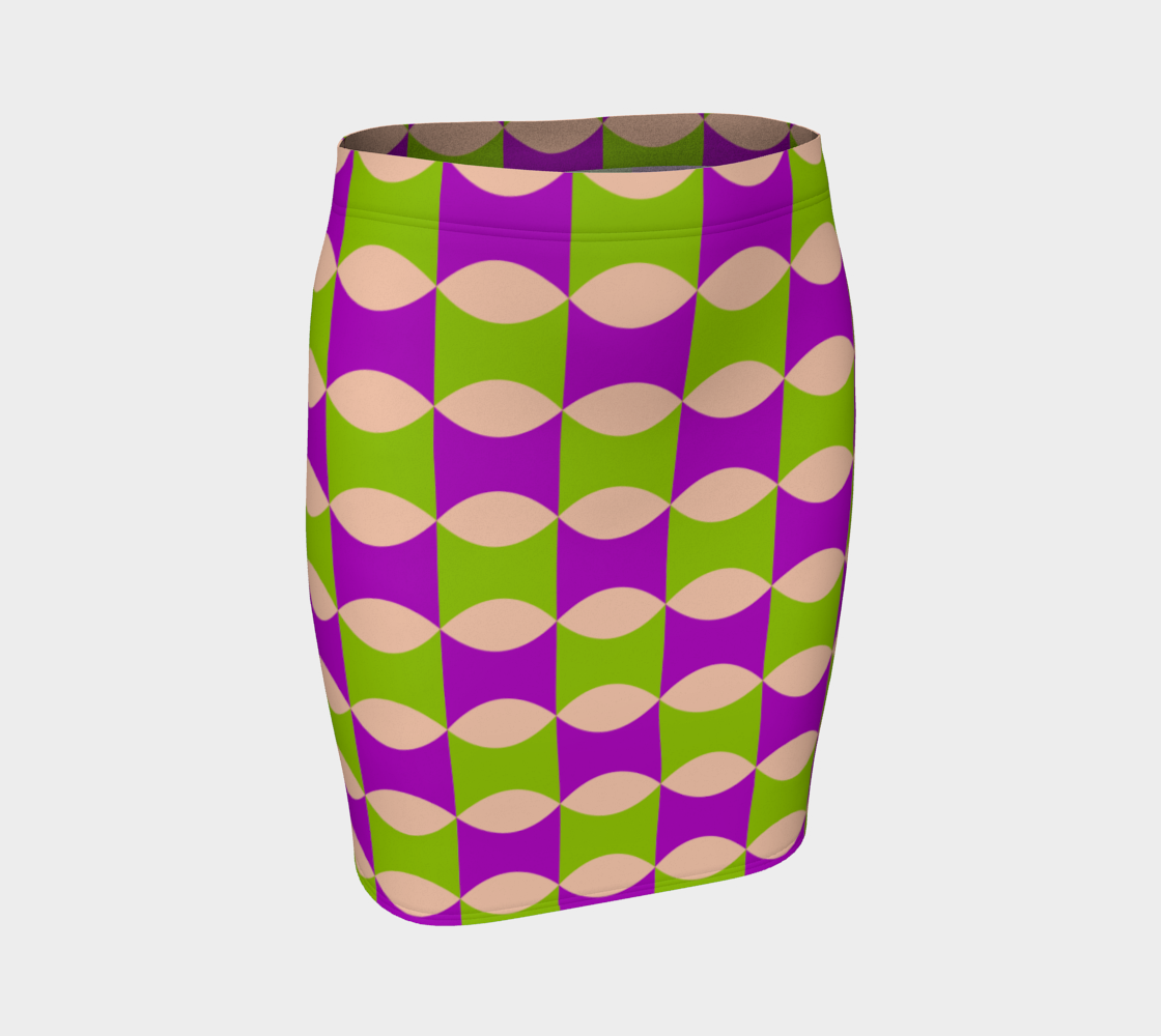 Twister Fitted Skirt preview