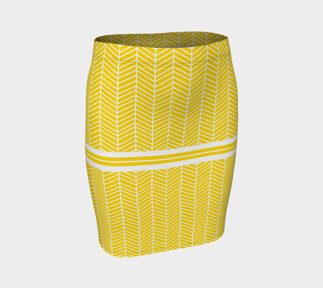 Lemony Fitted Skirt preview