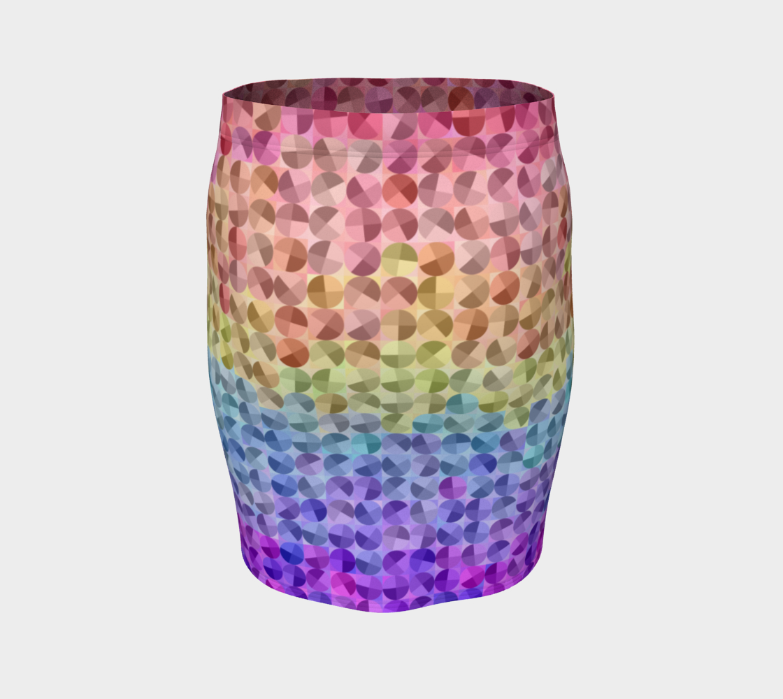 Groovy Modern Geometric Abstract Xenogender Pride Flag preview #4