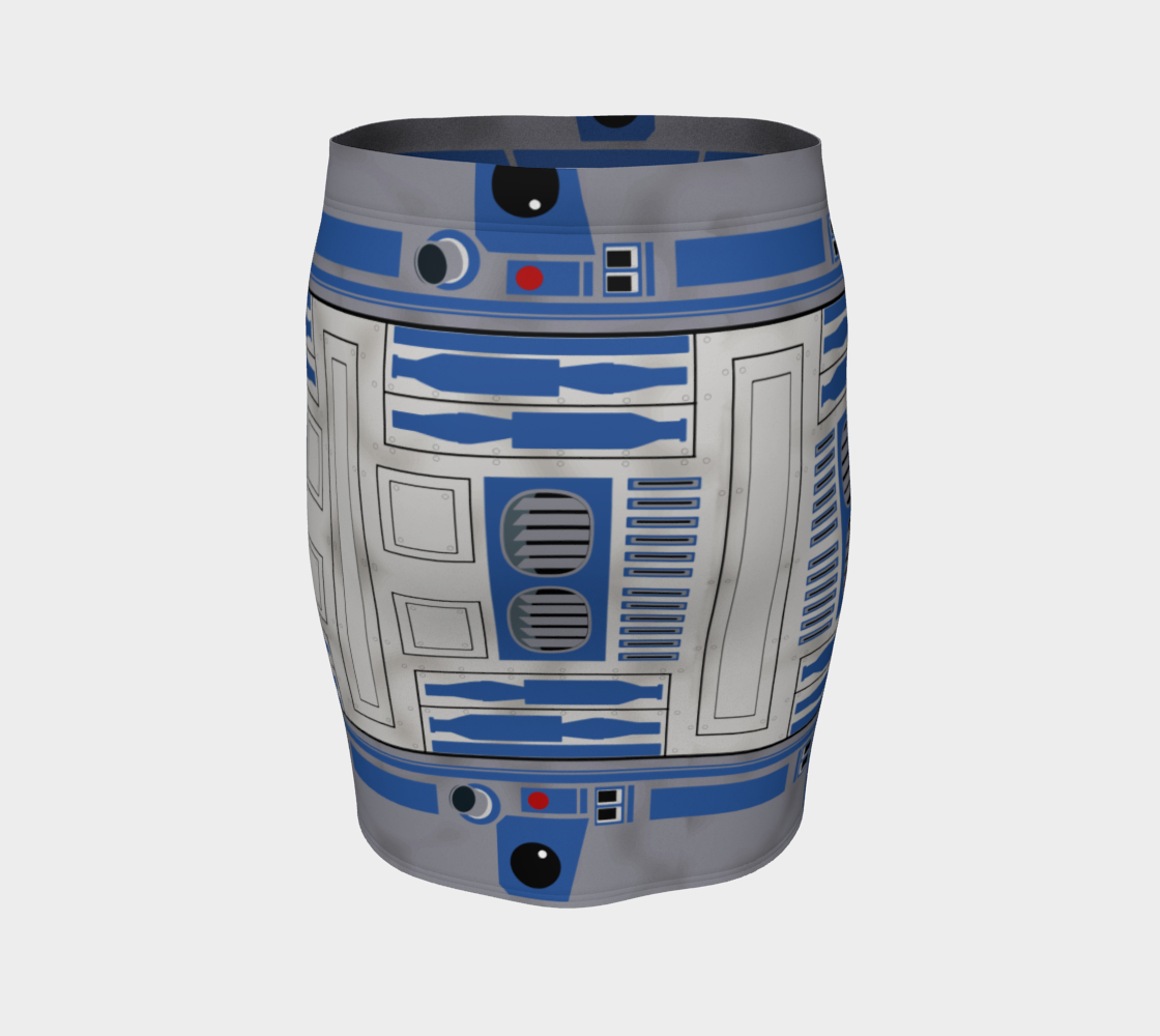 Aperçu de Little Blue Droid Star Wars Disney R2D2 inspired 000855 #4
