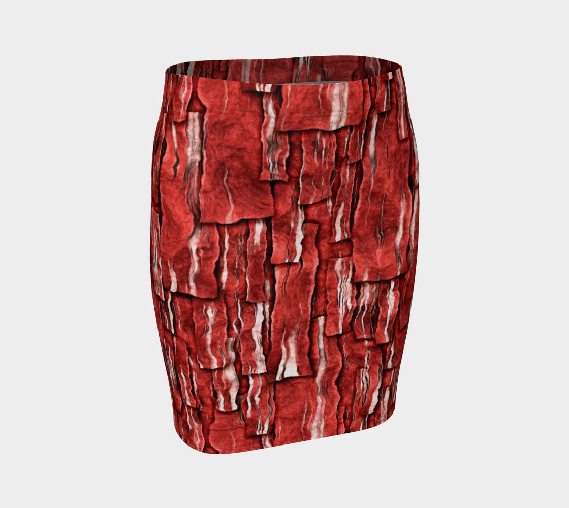 Got Meat? - Fitted Skirt preview