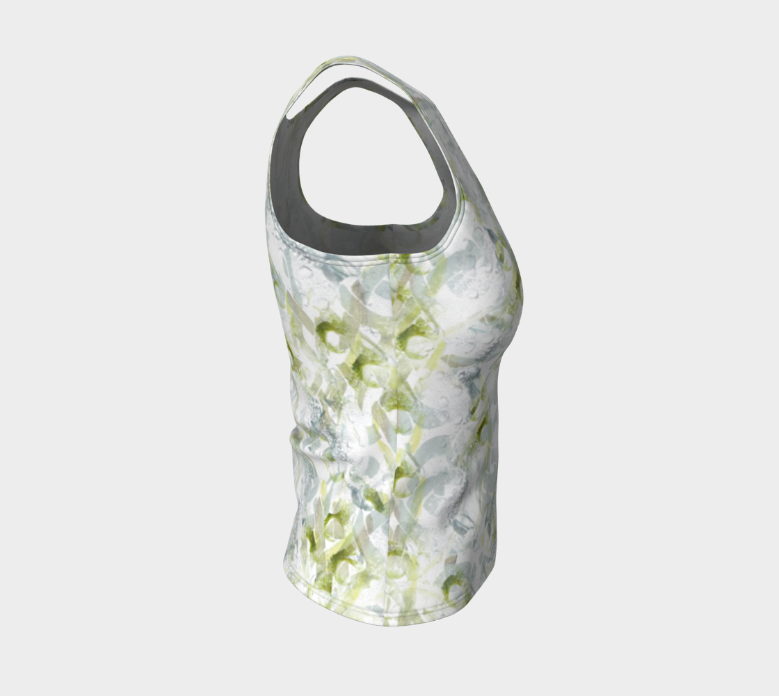 Spring Equinox Fitted Tank Top by Laura Davis Art Studio preview #4
