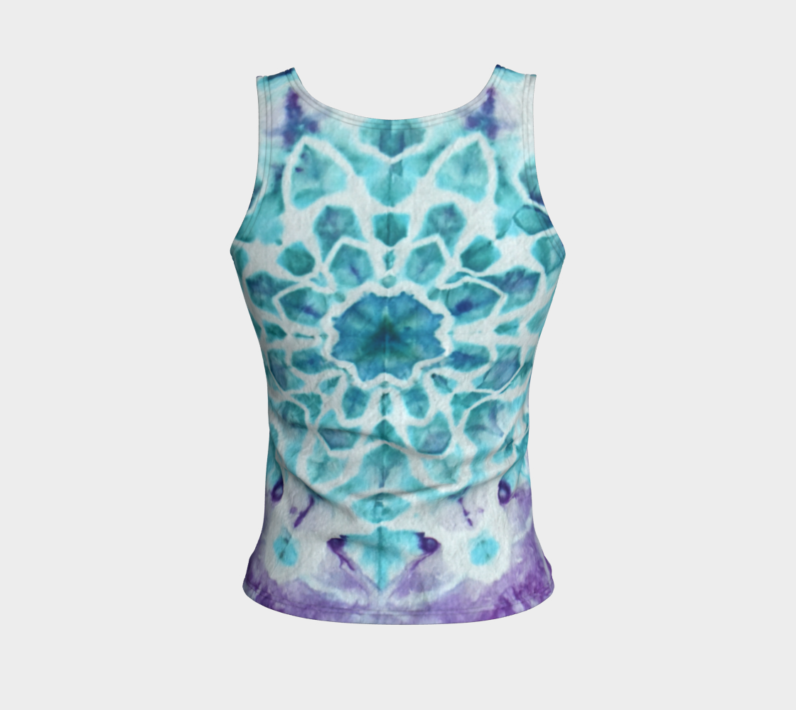 Tabby Star Fitted Tank preview #2