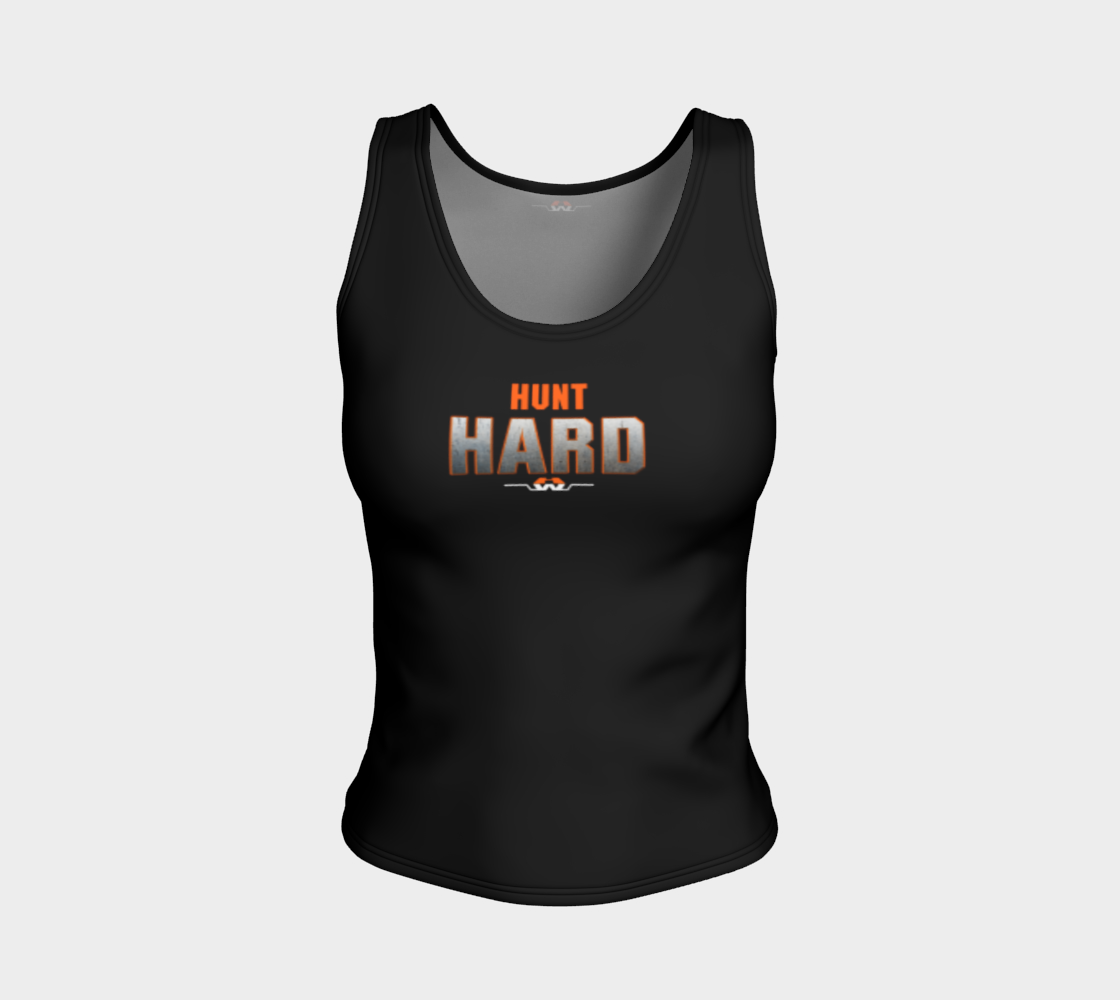 Hunt Hard Women Fitted Tank Top preview