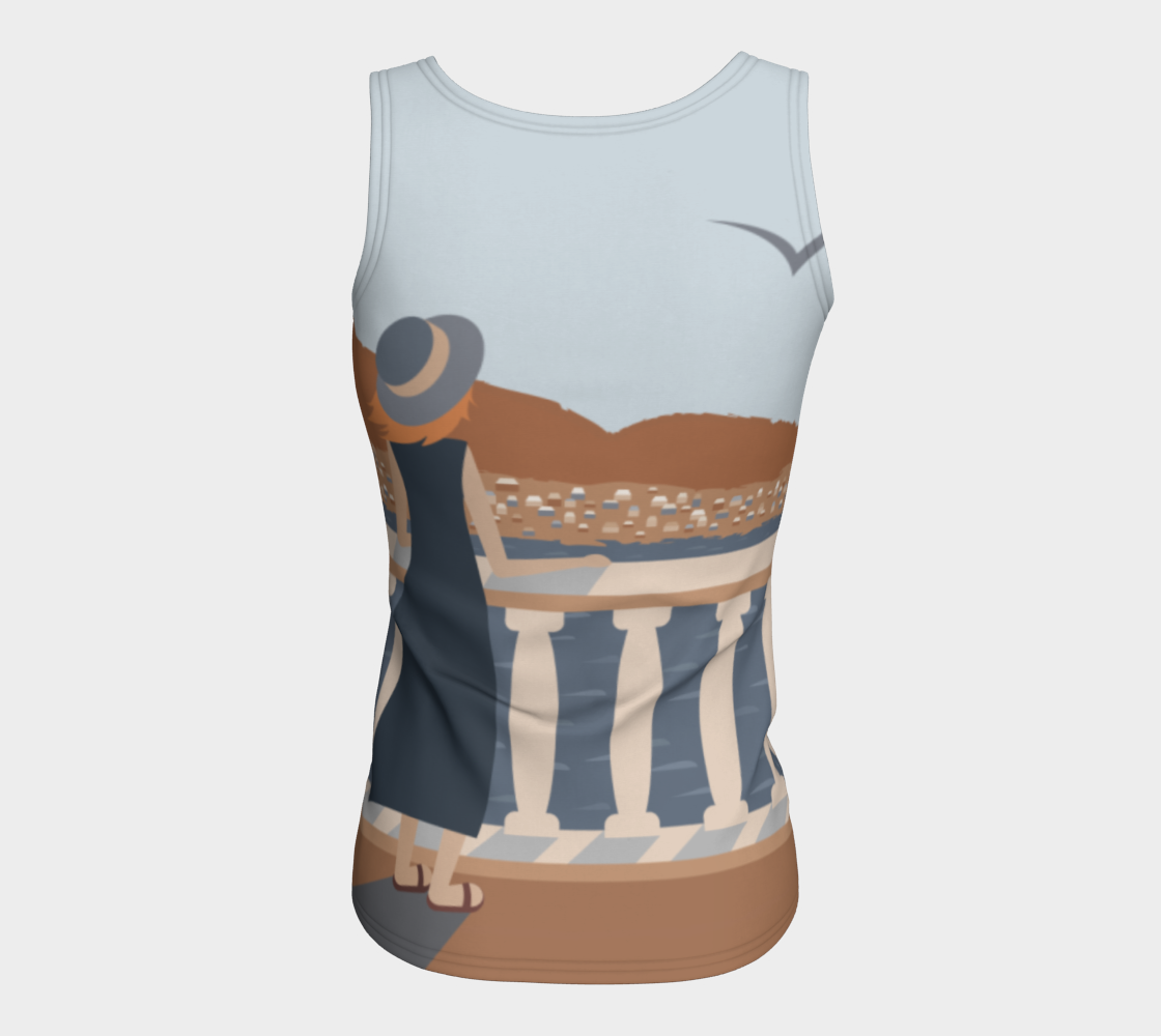 Summer memories fitted tank top thumbnail #7