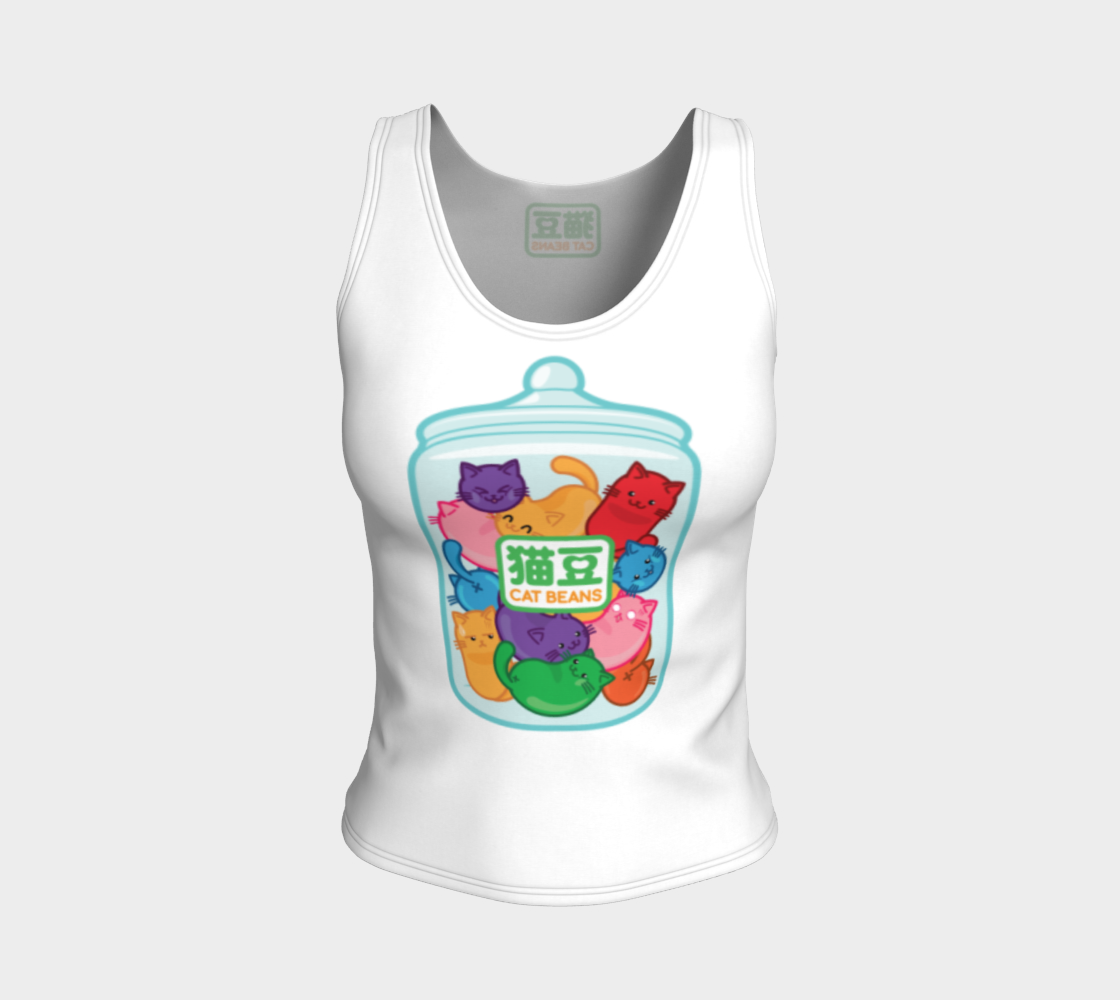 Jelly Cat Beans Fitted Tank preview