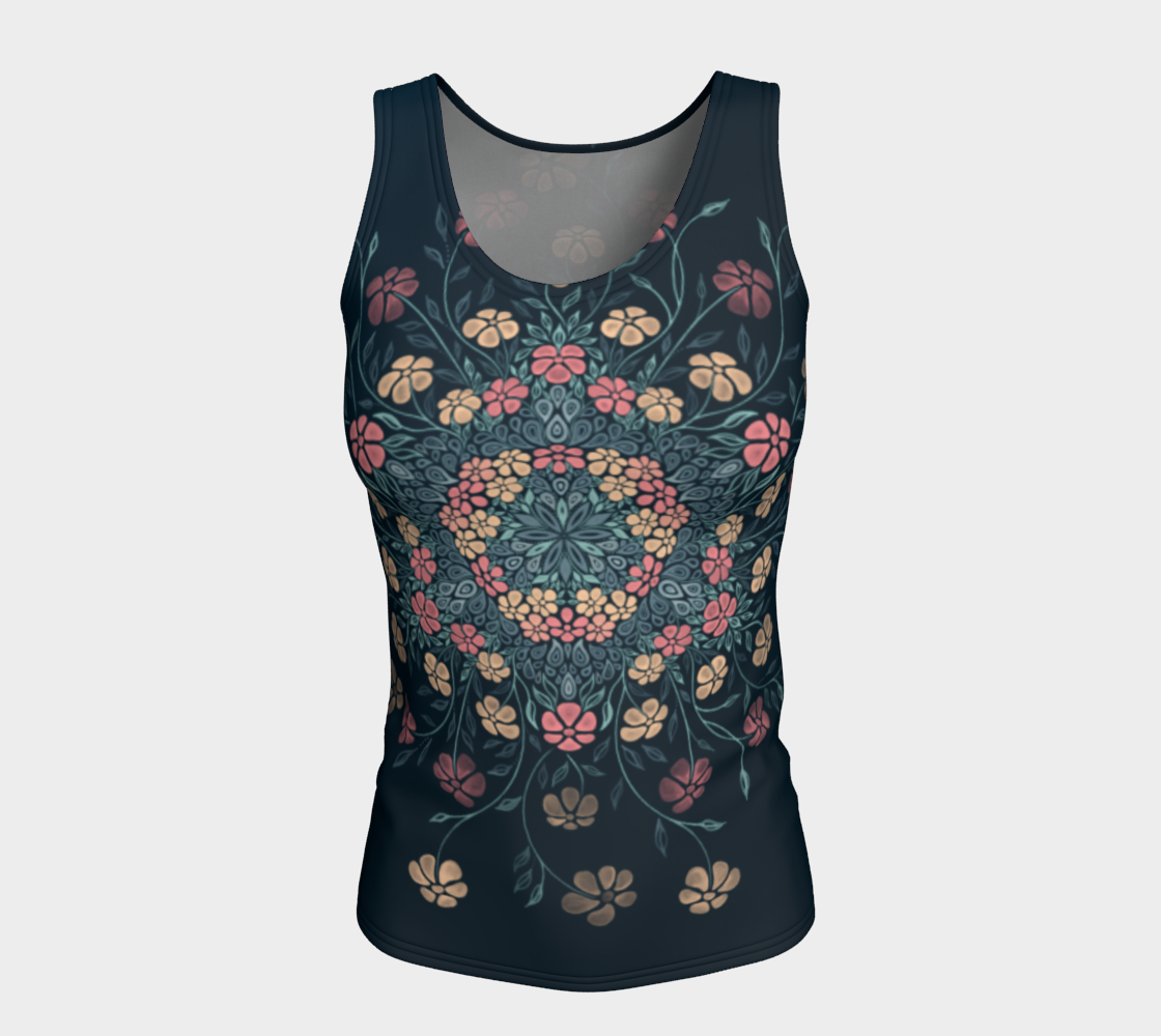 Aperçu de Pretty Pastels Dark Floral #5