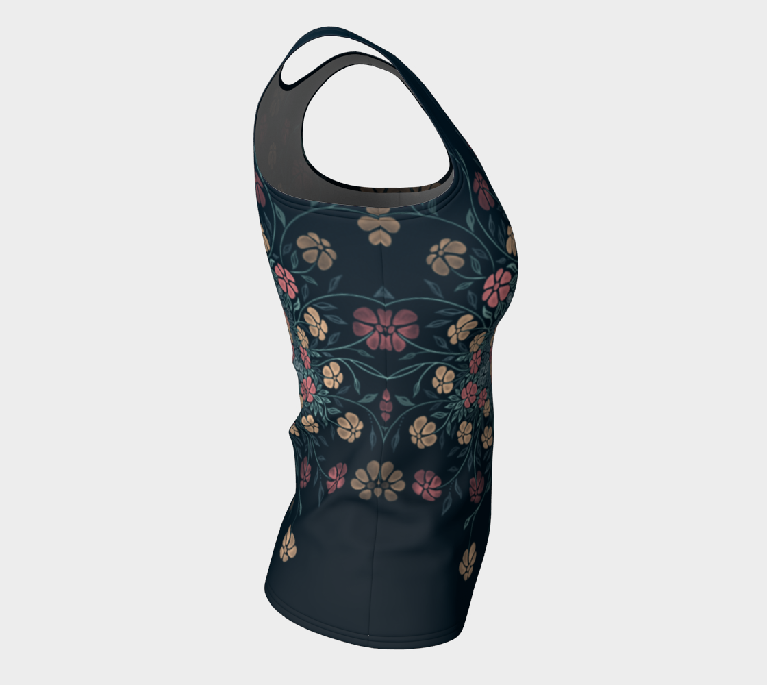 Aperçu de Pretty Pastels Dark Floral #8