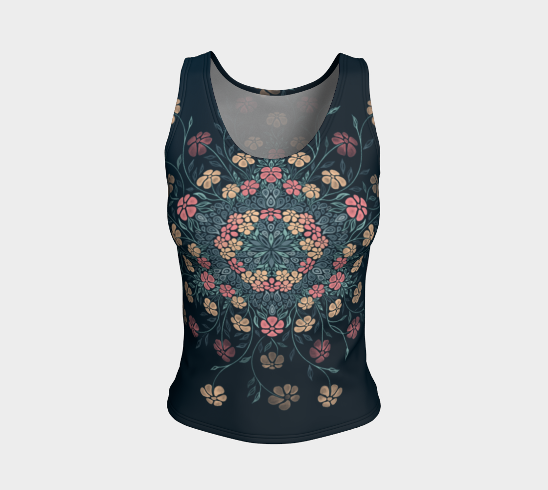 Aperçu de Pretty Pastels Dark Floral #1