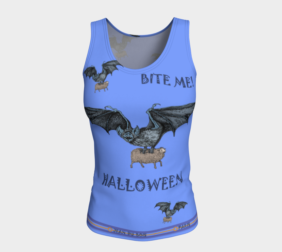 Halloween Fitted Tank preview #5