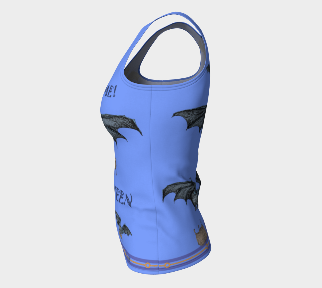 Halloween Fitted Tank preview #7