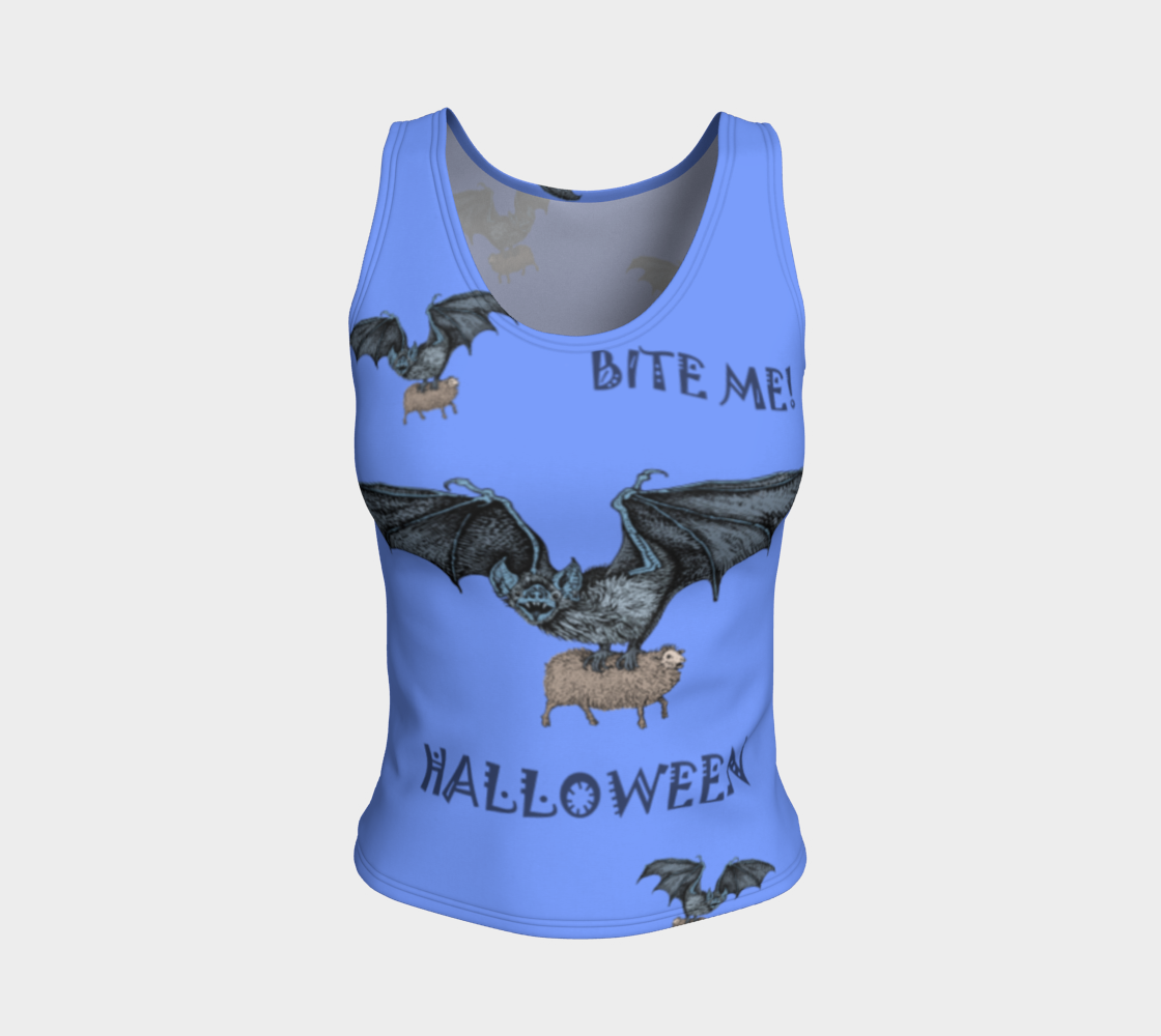 Halloween Fitted Tank preview #1