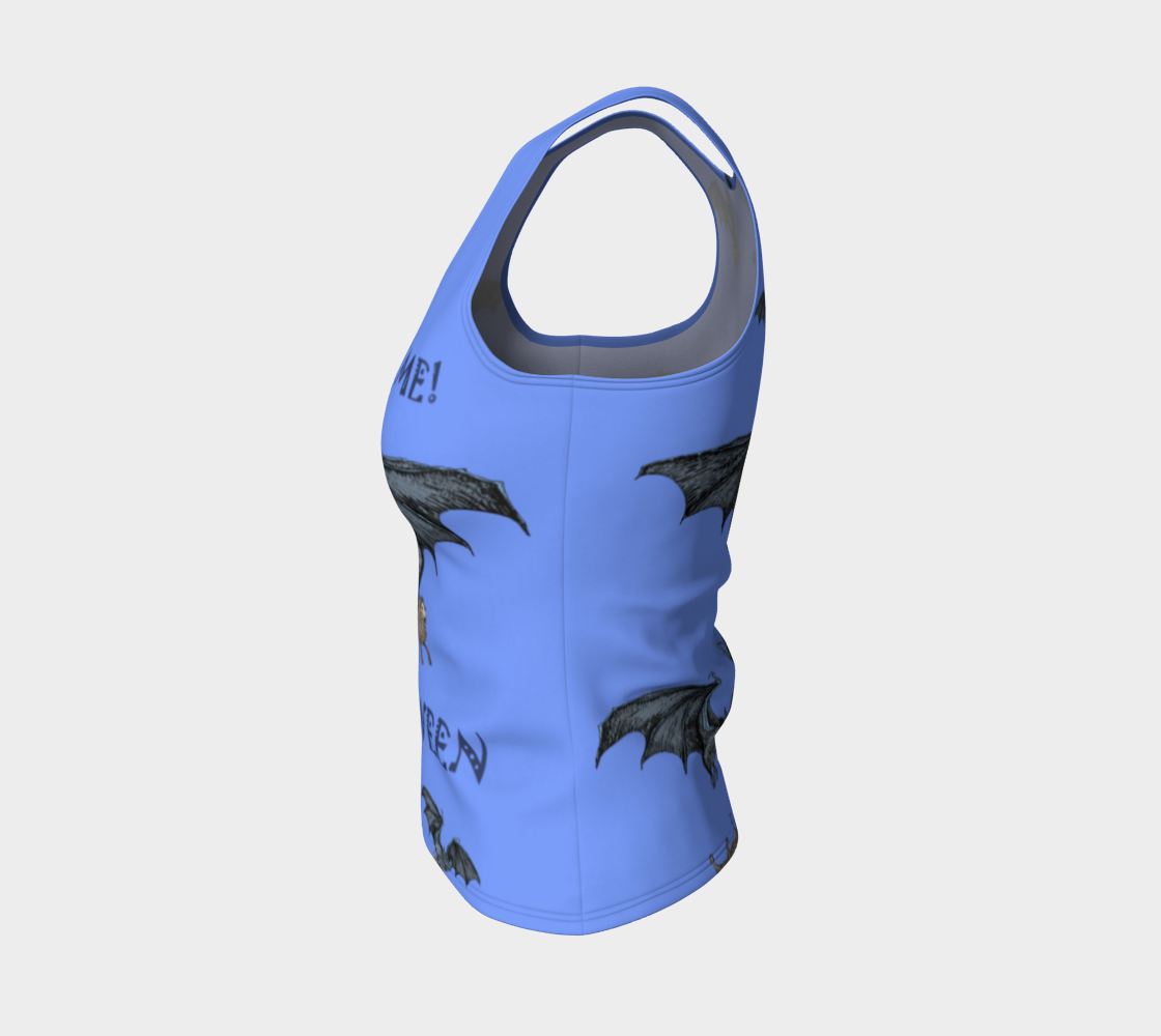 Halloween Fitted Tank preview #3