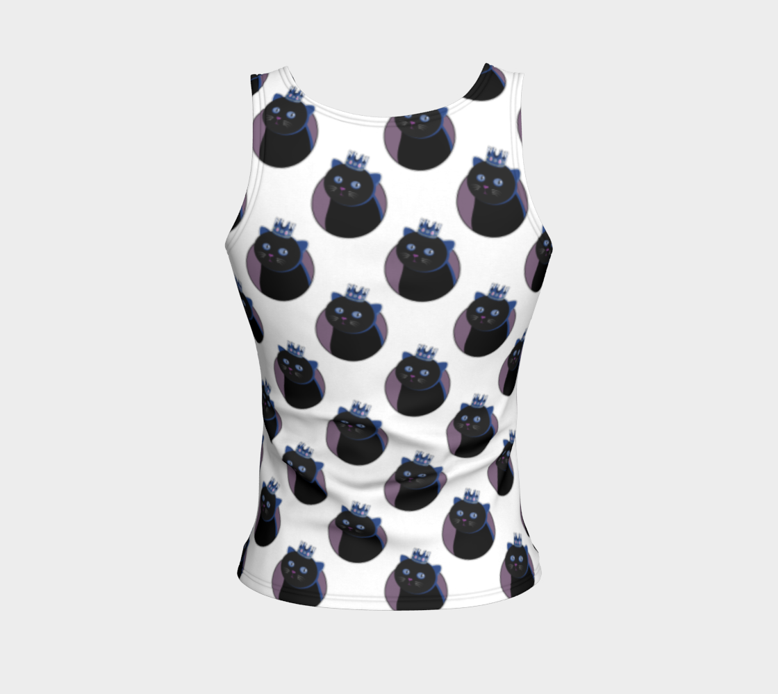 His Black Sweet Cat Majesty (white) preview #2