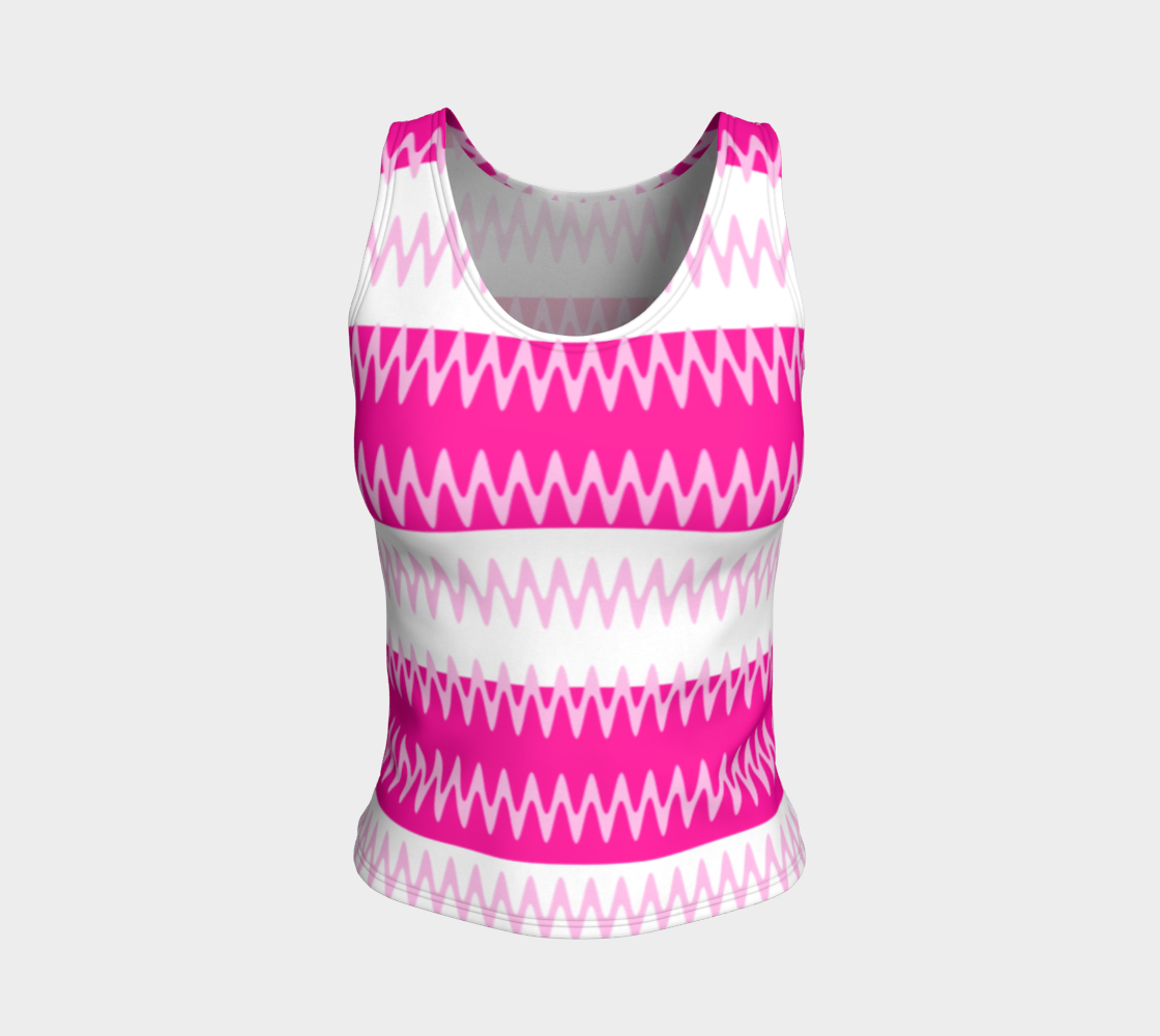 Rose Pink ZigZag Stripes preview
